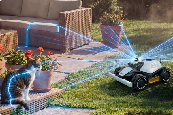 Robotická sekačka Mammotion LUBA mini 2 AWD 1500 - integrované NetRTK a AI Vision