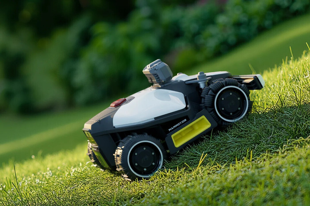 Robotická sekačka Mammotion LUBA mini AWD LiDAR 1500 - Pohon 4x4 pro extrémní svahy