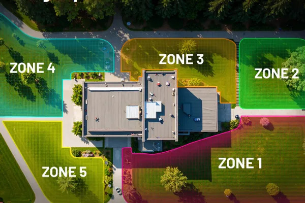 Robotická sekačka Mammotion YUKA 2 mini 1000 - automatické mapování