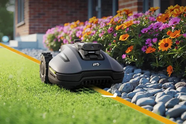 Robotická sekačka Mammotion YUKA 2 mini 800 - sečení okrajů