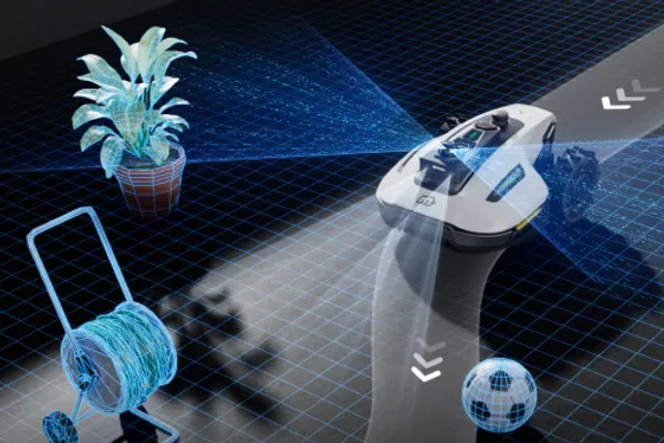 Robotická sekačka Mammotion YUKA 2 mini 1000 - špičková navigace a detekce překážek