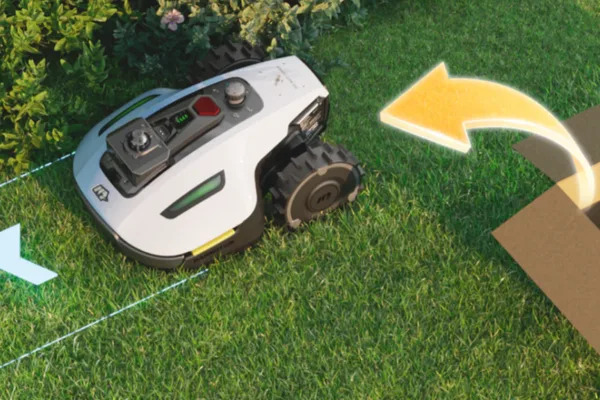 Robotická sekačka Mammotion YUKA 2 mini 1000 - režim DropMow