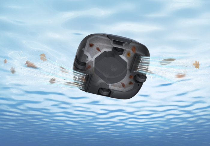 Dva sací vstupy pro širší záběr čištění MOVA Diver R10