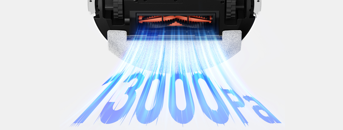 Sací výkon 13 000 Pa Vormax™ MOVA E20s Pro Plus