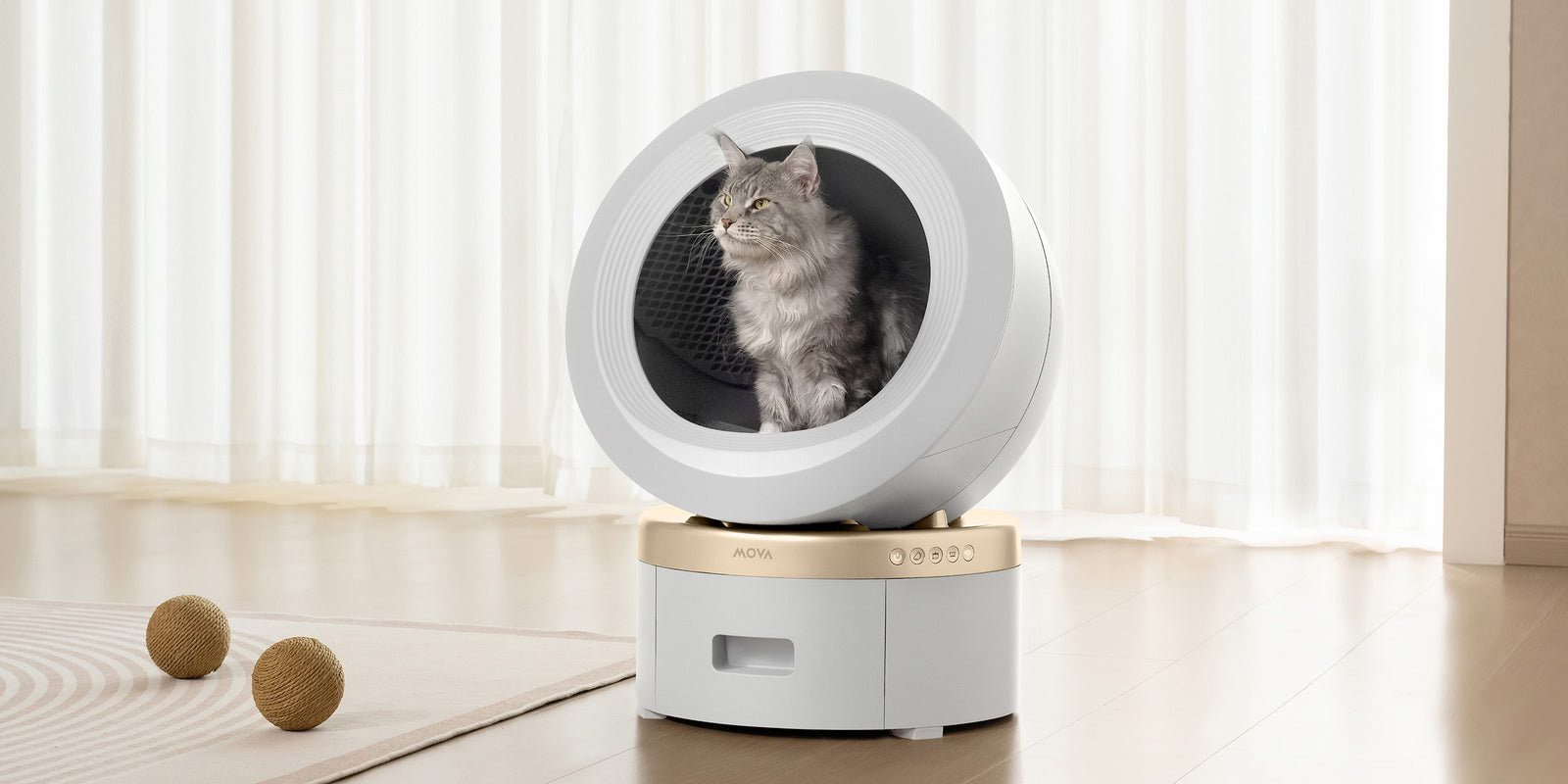 Svoboda a pohodlí pro vaši kočku MOVA MeowgicPod LR10 Prime