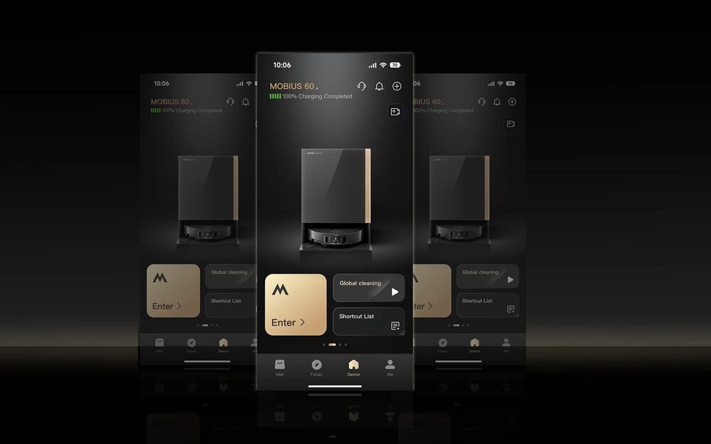 Aplikace MOVA MOBIUS 60