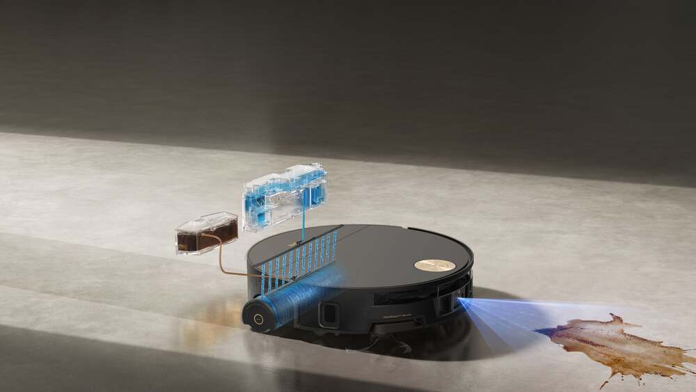 HydroForce™ mopování proudící vodou MOVA S70 Ultra Roller
