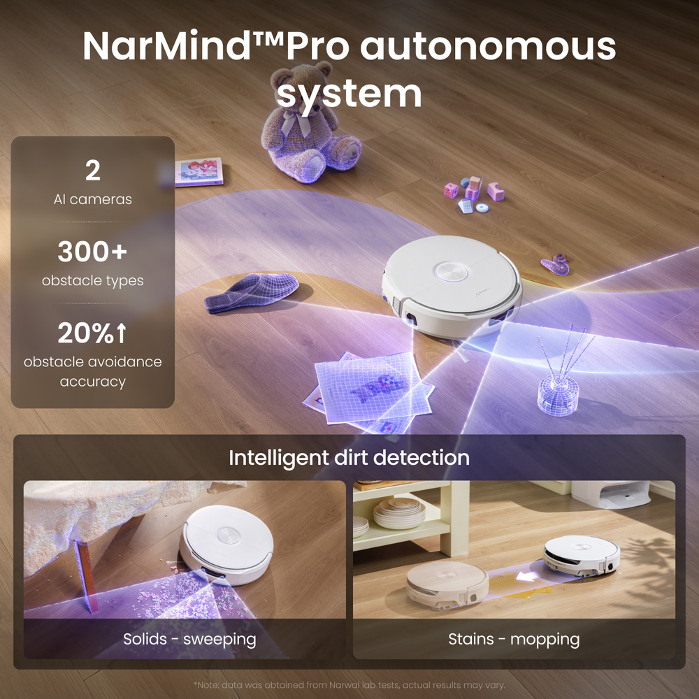 Chytrá navigace NarMind AI Narwal Freo 20