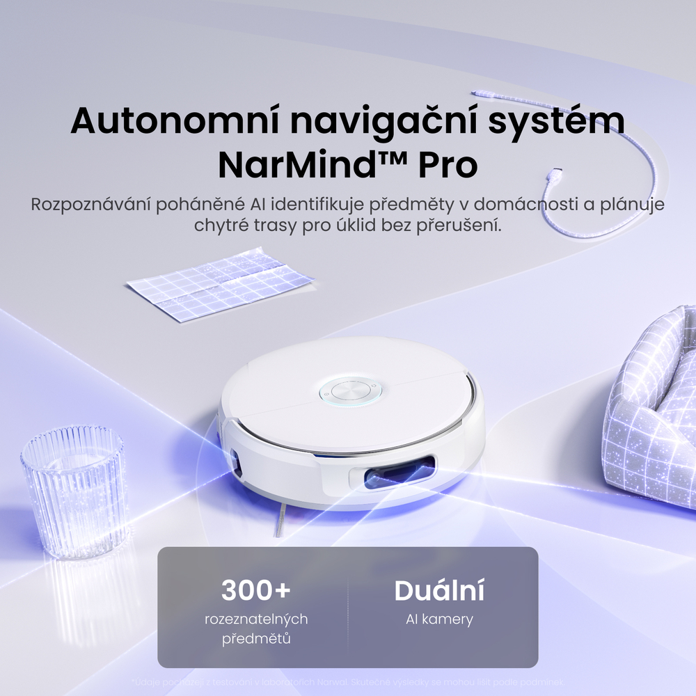 Chytrá navigace NarMind AI Narwal Freo 20