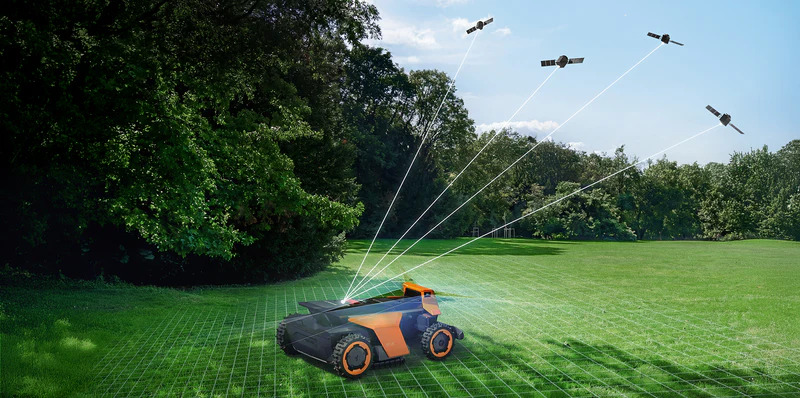 Přesná navigace na centimetry Navimow Terranox CM120M1