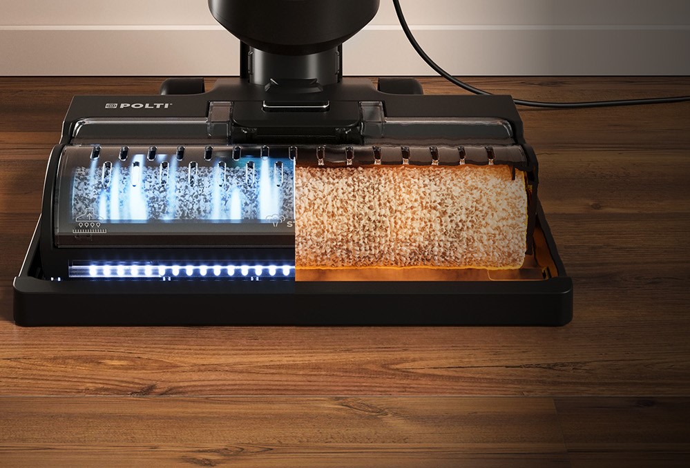 Bezdrátová myčka Polti ROLLYSTEAM s dlouhou výdrží