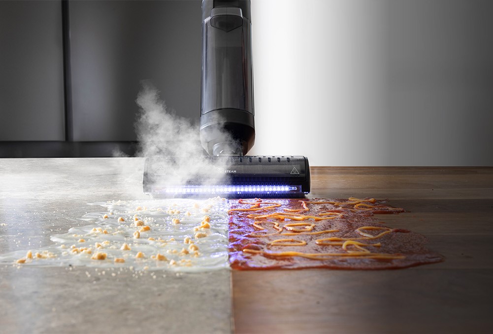 Polti ROLLYSTEAM čistí všechny typy podlah