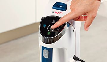 Polti Vaporetto 3 Clean - nastavení páry