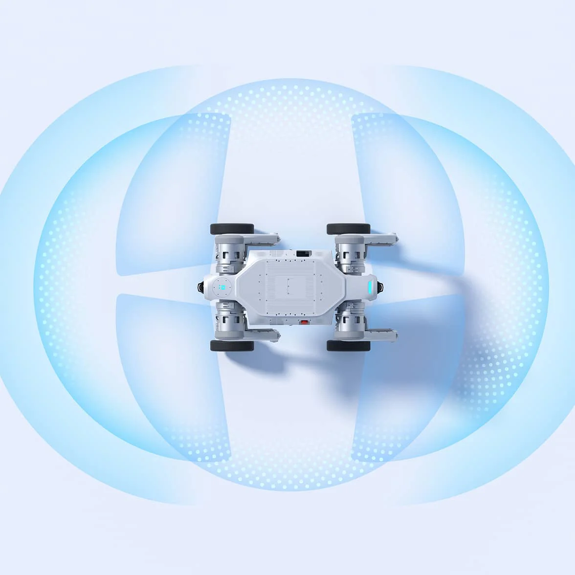 360° percepce s duálními LiDARy