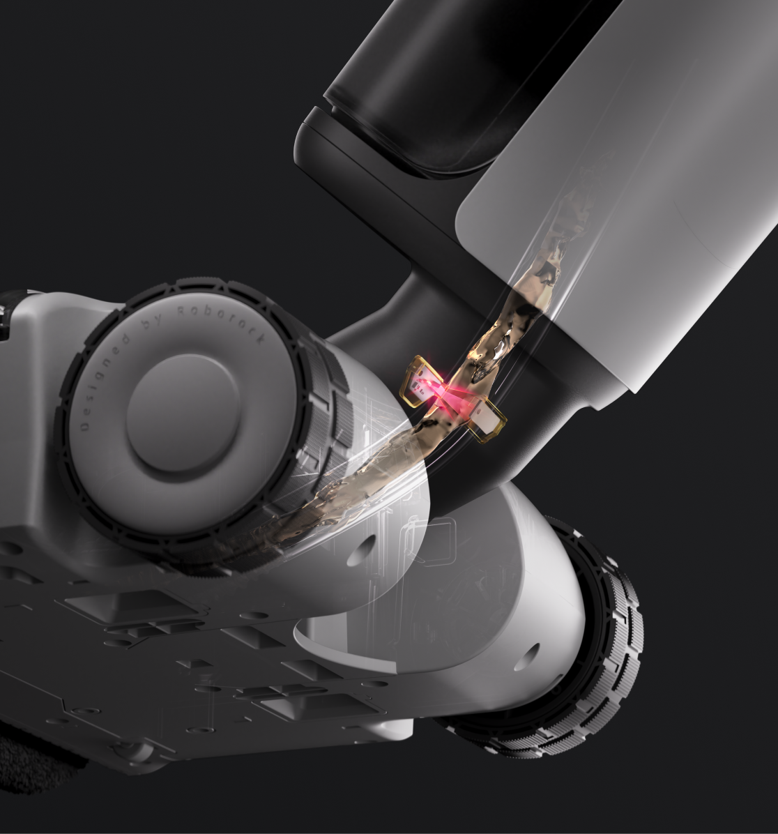 Inteligentní detekce nečistot DirTect Roborock F25 Gen 2