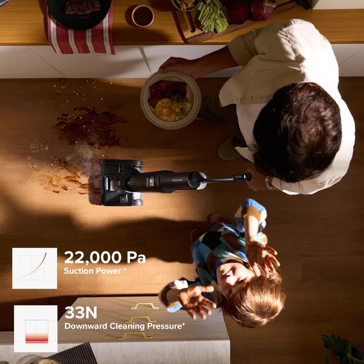 Sací výkon a čištění Roborock F25 Ultra