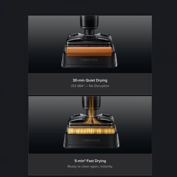 Sušení válce Roborock F25 Ultra