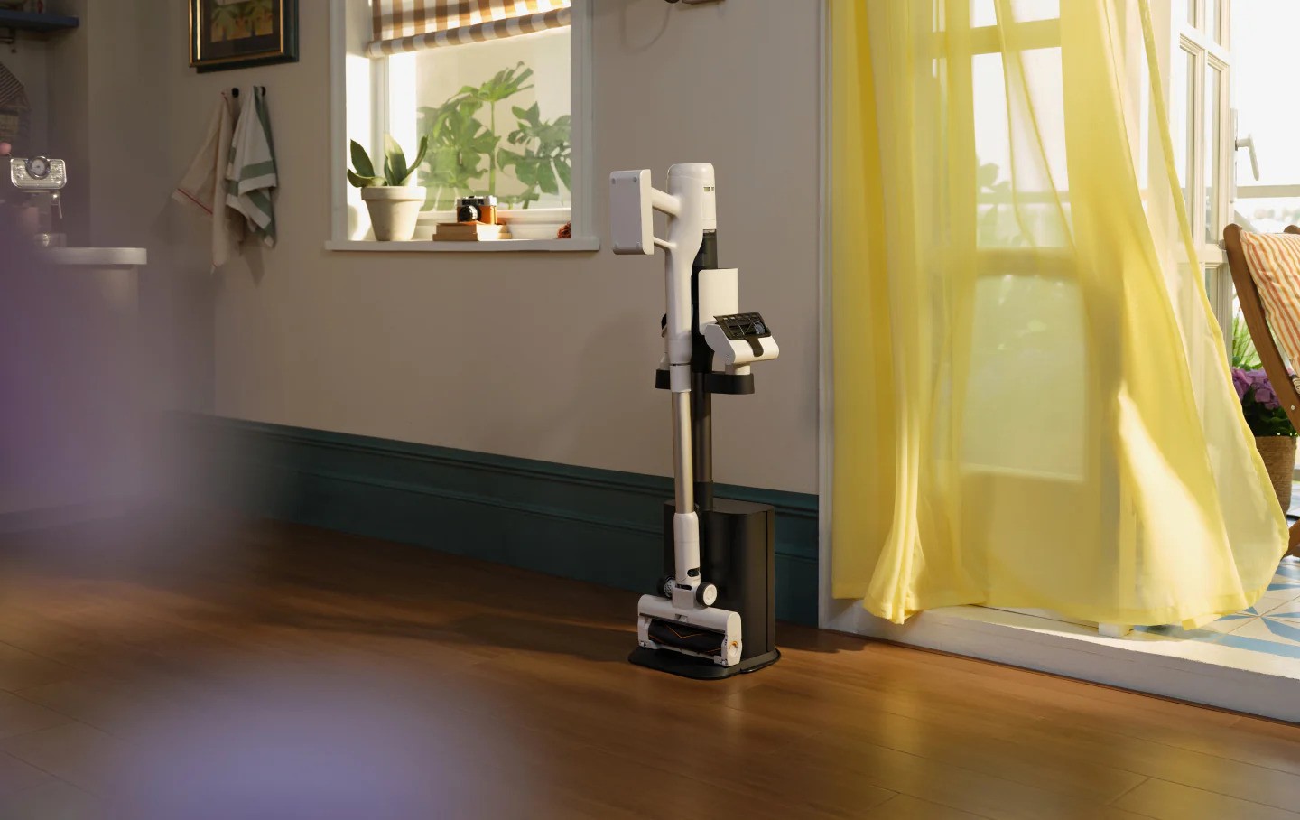 LED displej a ovládání Roborock H60 Hub
