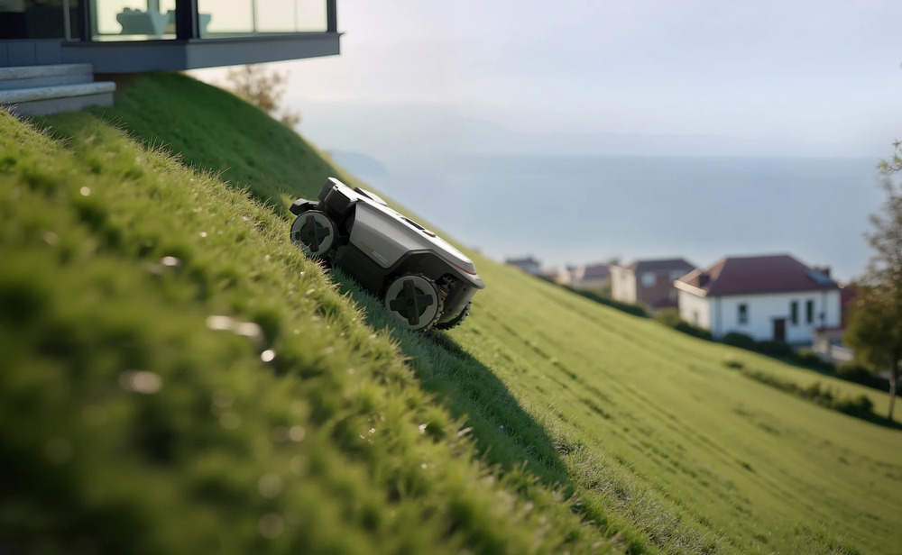 Terénní zdatnost Roborock RockMow Z150