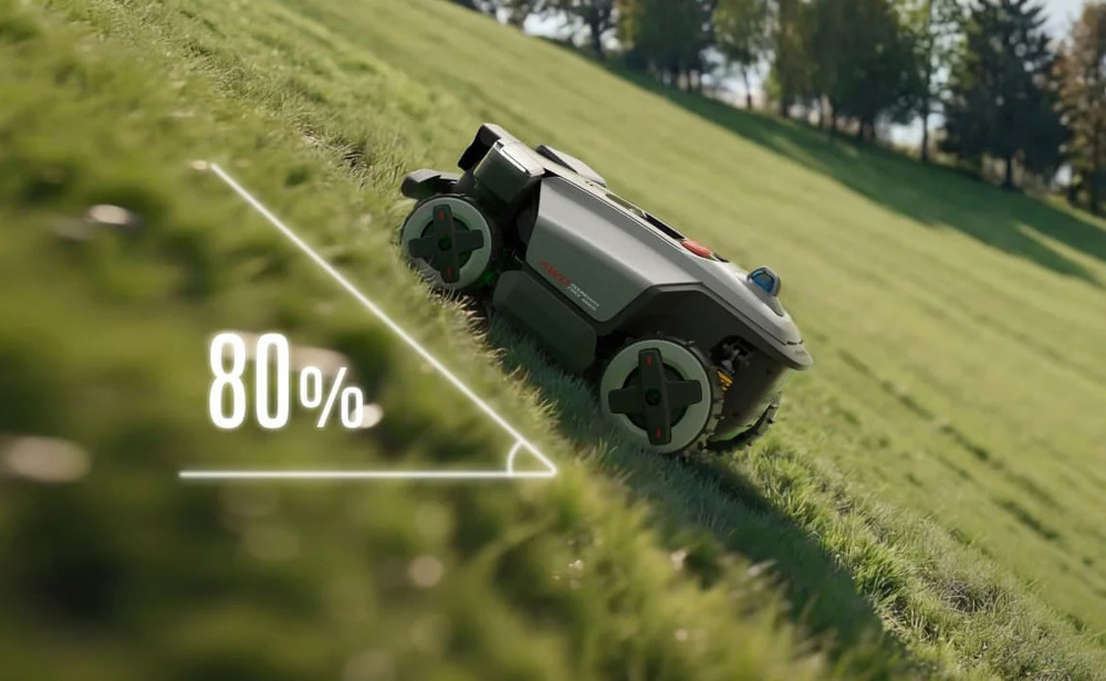 Terénní zdatnost Roborock RockMow Z120