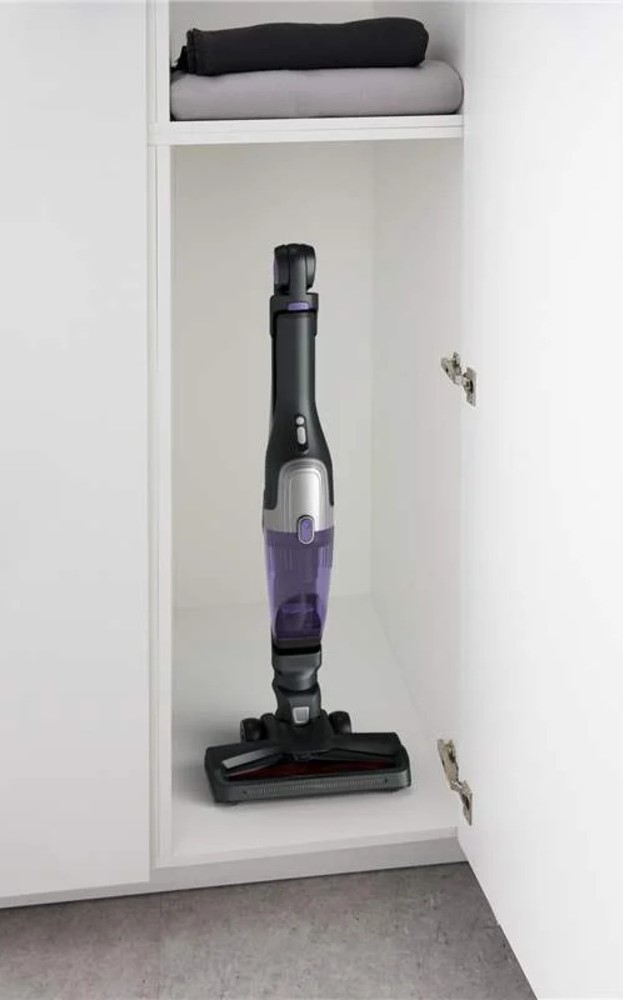 Rowenta RH1238 X-Trem Compact Flex Essential 2v1 uskladnění tyčového vysavače