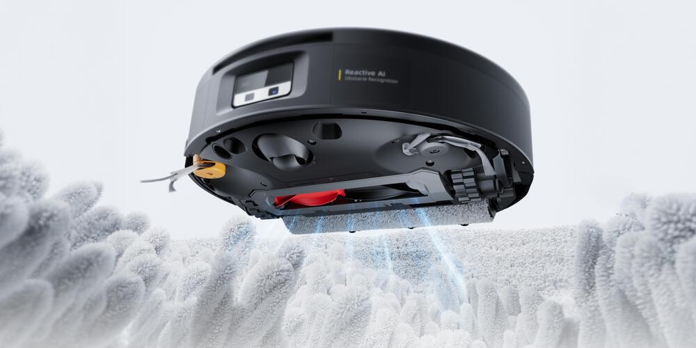 Výkonný digitální motor s tlakem 36 000 Pa – Roborock Saros 20 Flow Complete