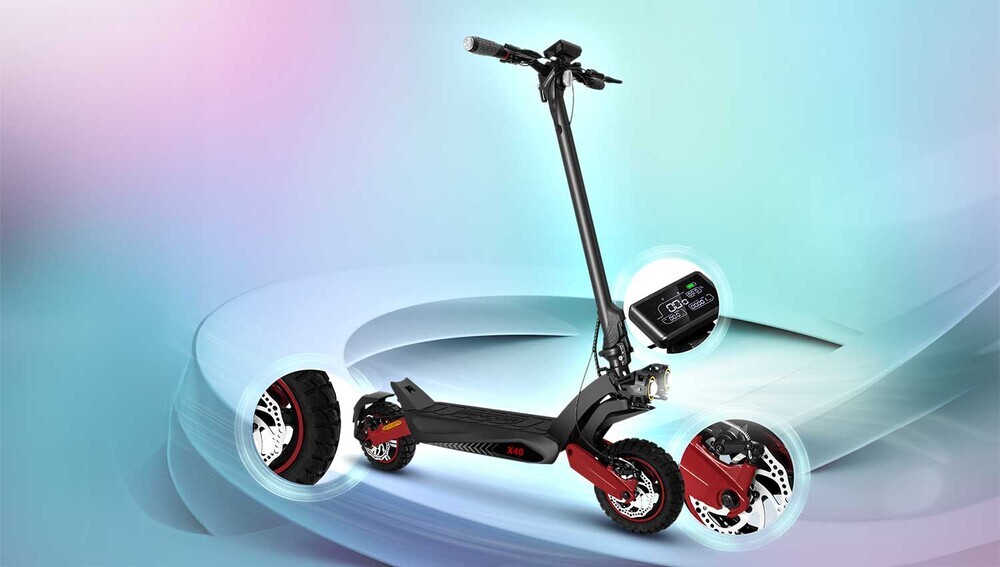 Bezpečnost Sencor Scooter X40 Off-road