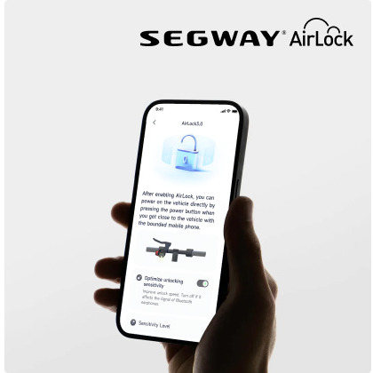 Ovládání Segway Ninebot F3 E
