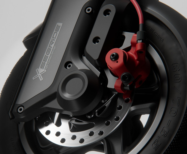 Bezpečnostní prvky Segway Ninebot F3 Pro E