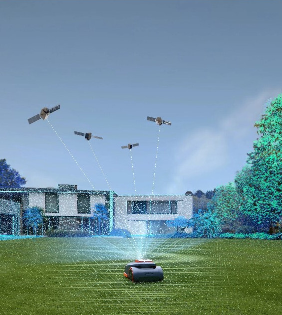 EFLS LiDAR+ systém Segway Navimow H210