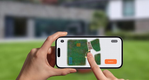 GeoSketch mapování Segway Navimow H210