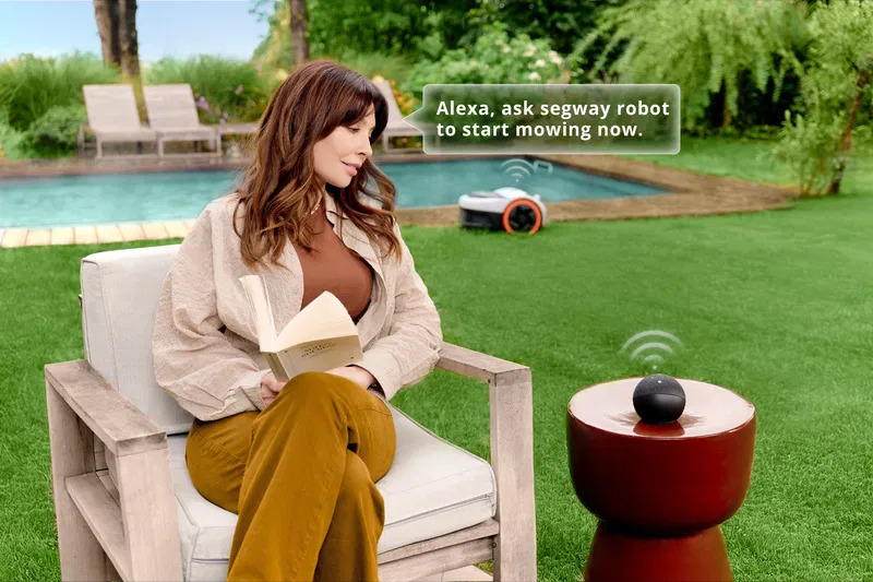 Ovládání Segway Navimow i210E