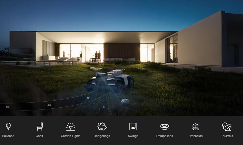 Navigace EFLS NRTK Navimow X430E