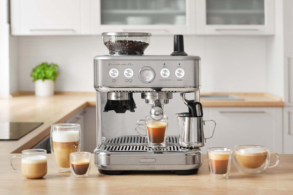 Pákový espresso kávovar SENCOR SES 6010SS