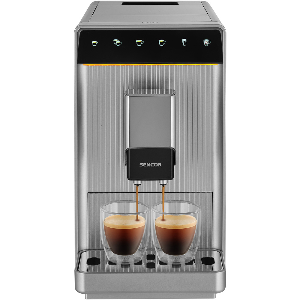 Rychlý proces přípravy kávy s kávovarem SENCOR SES 7300BK