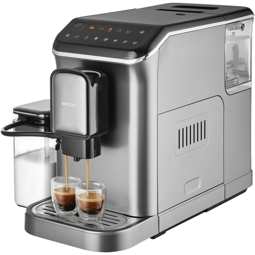 Výjimečné funkce plně automatického kávovaru Sencor SES 8000BK