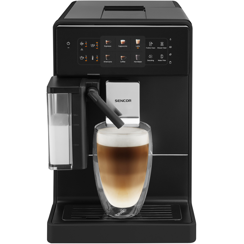 Kvalitní espresso připravené kávovarem SENCOR SES 9300BK