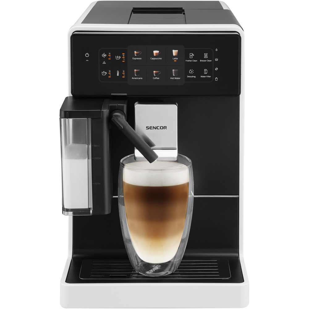 Kvalitní espresso připravené kávovarem Sencor SES 9301WH