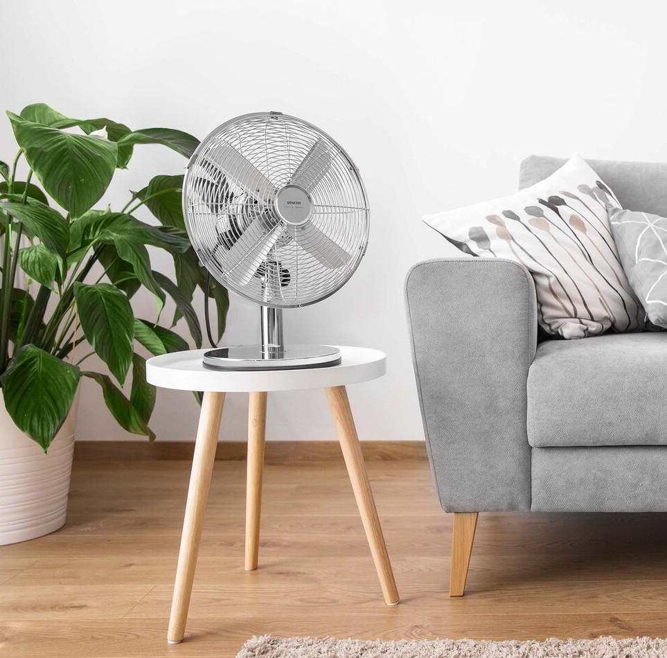 Kvalitní provedení ventilátoru Sencor