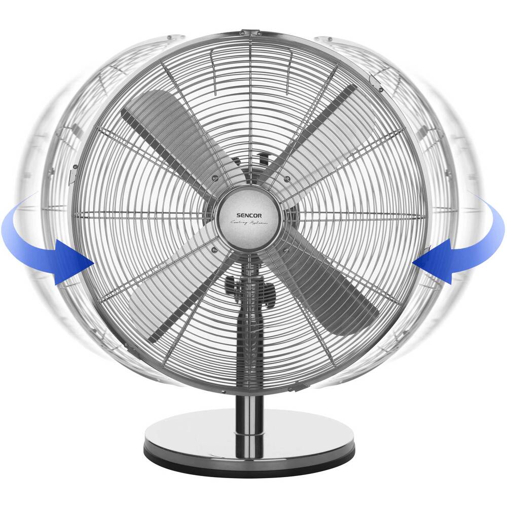 Tichý provoz ventilátoru Sencor SFE 4040SL