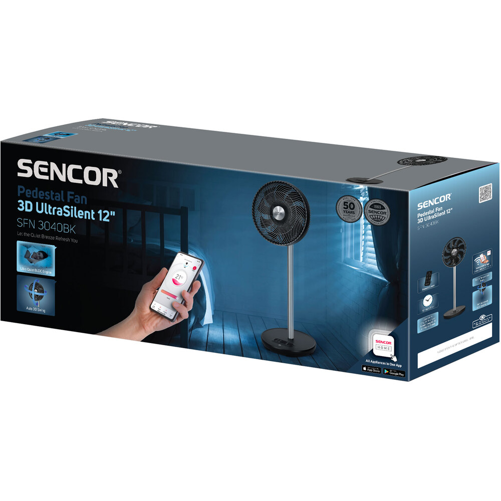 Technické parametry ventilátoru SFN 3040BK