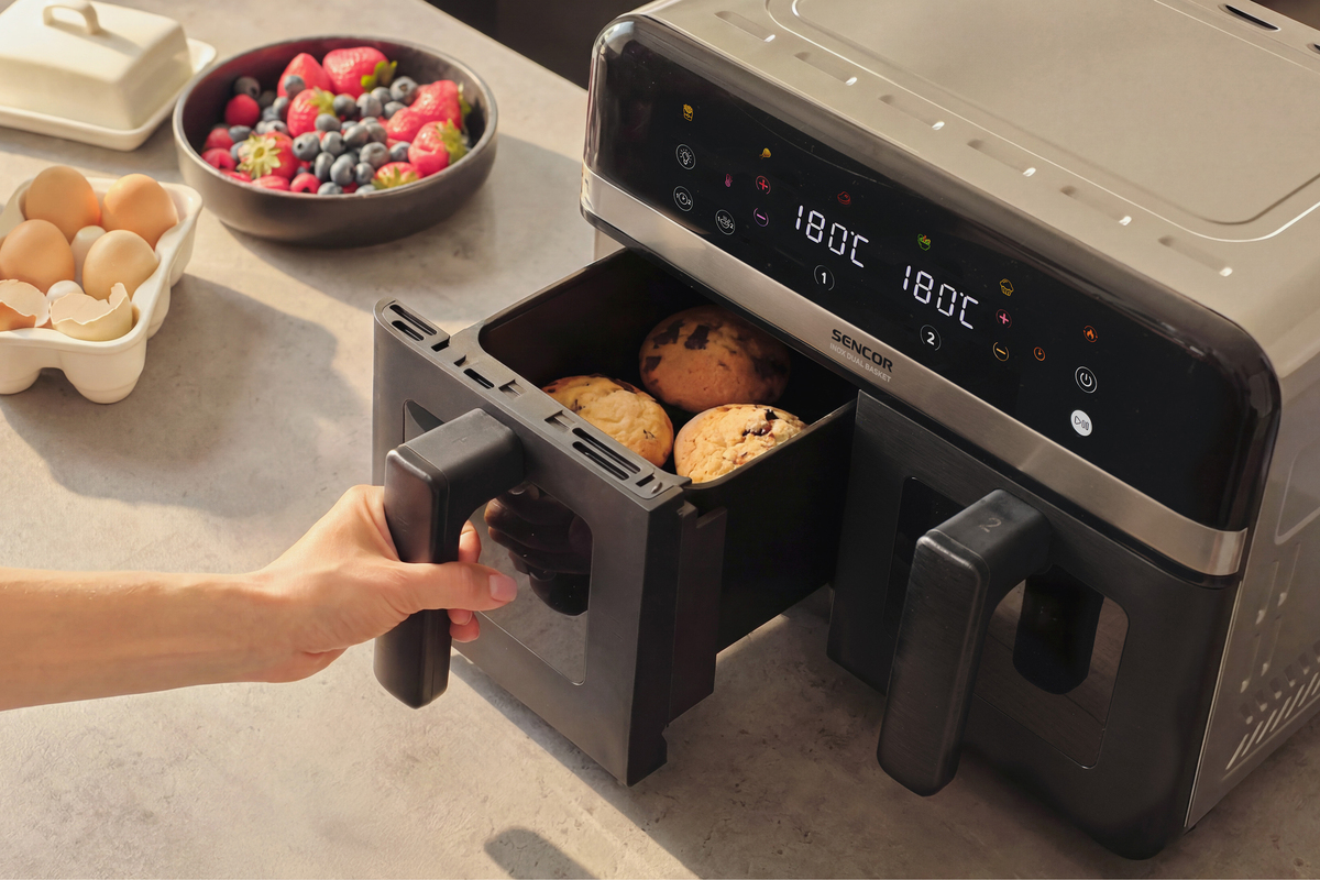 Vysoký příkon 2 860 W – Sencor SFR 8800SS INOX