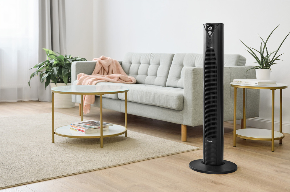 Multifunkční režimy ventilátoru Sencor SFT 3800BK