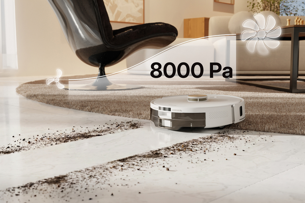 Sací výkon 8 000 Pa pro každý typ podlahy – Sencor SRV 9485WH