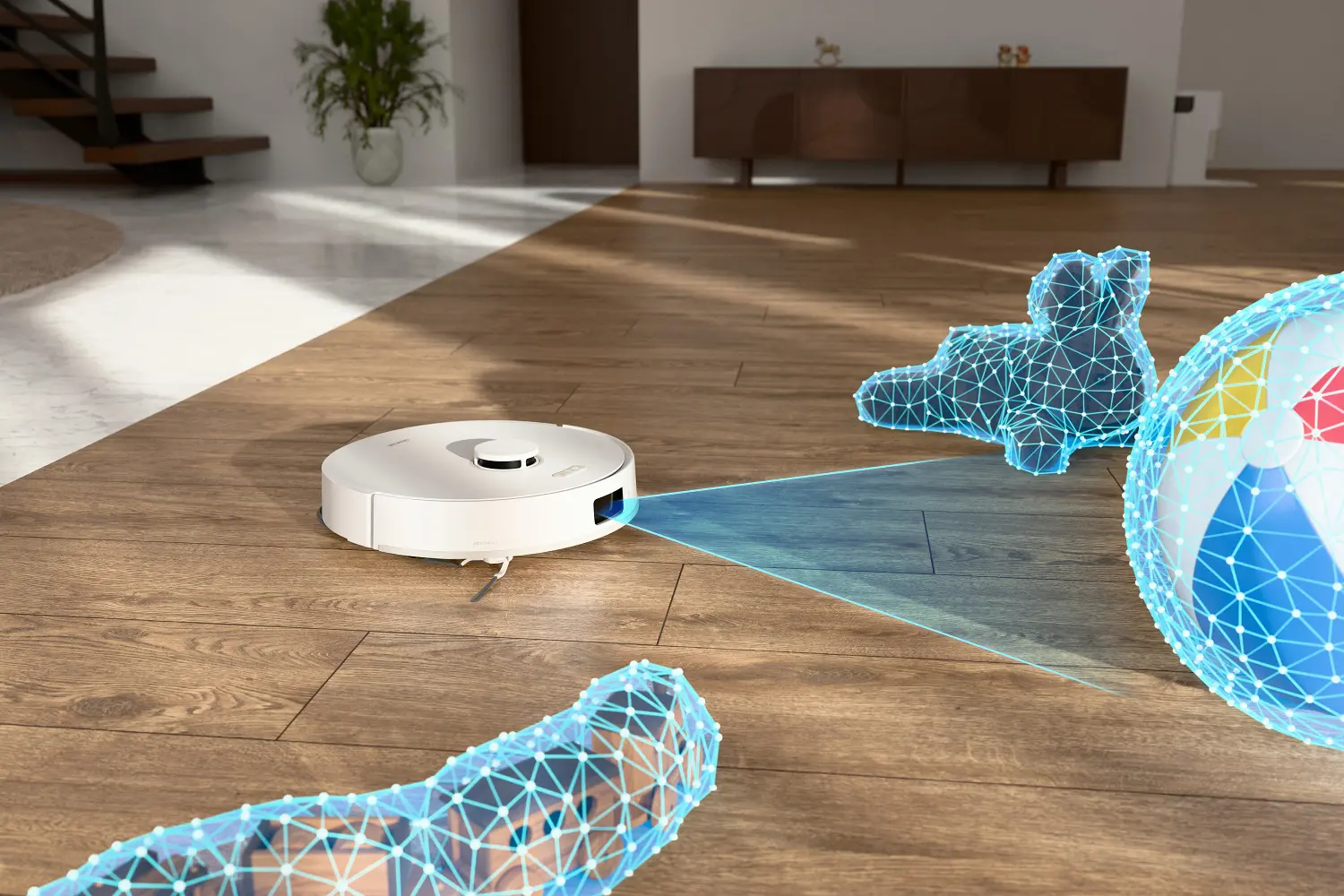 Sencor SRV 9690WH – 3D Laser Detect pro inteligentní objíždění překážek