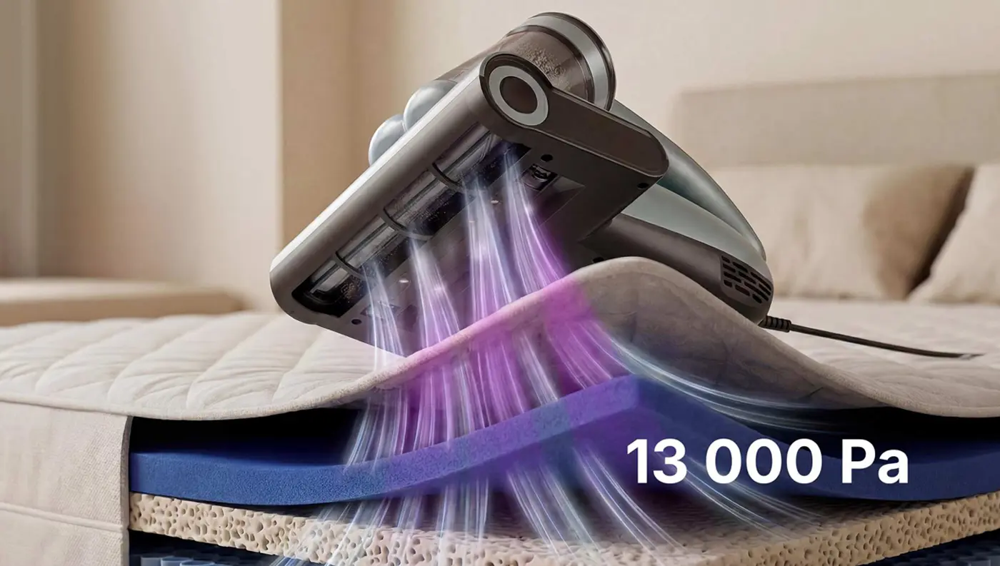 Hloubkové čištění díky silnému sacímu výkonu Sencor SVC 440BL