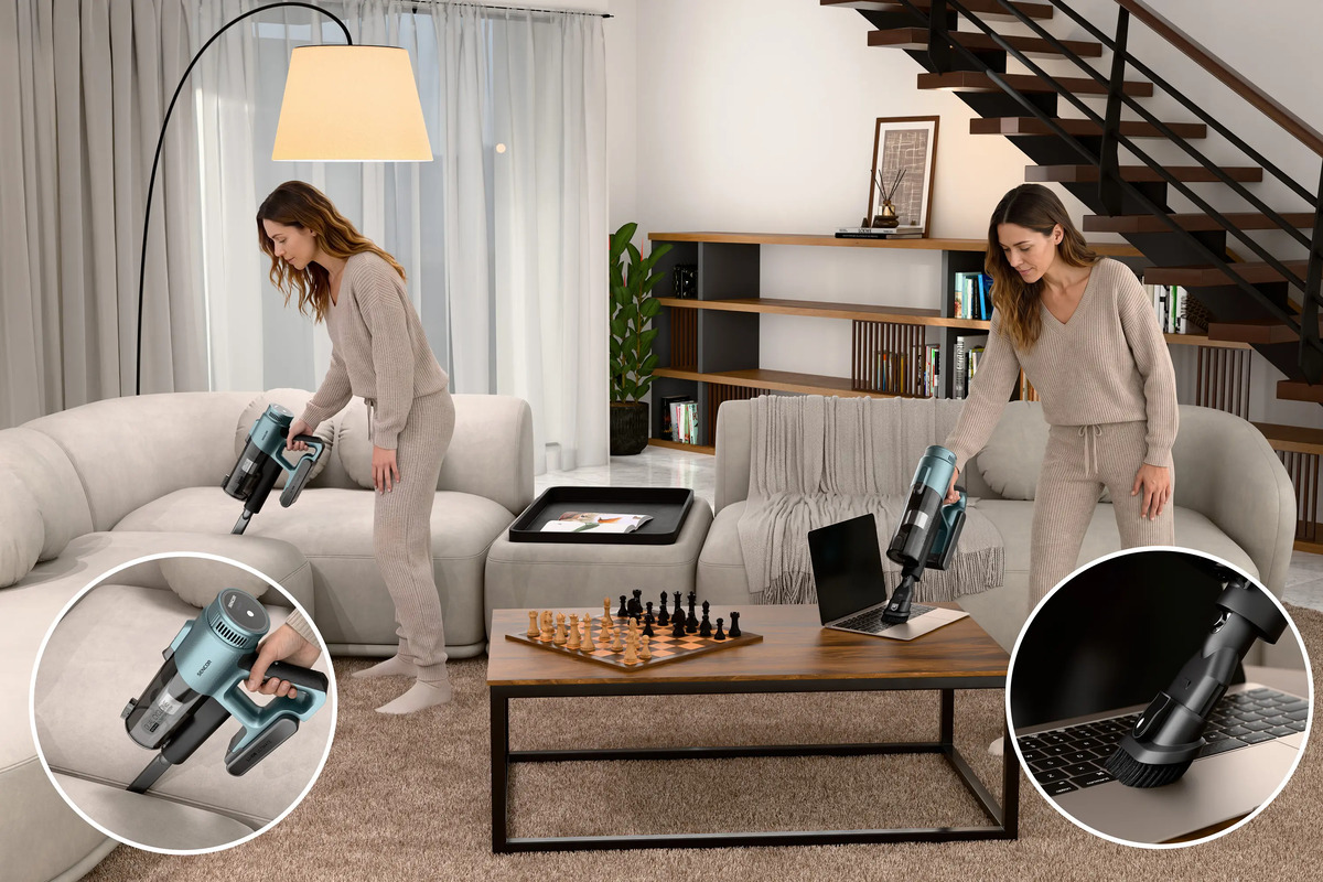 Příslušenství pro čalounění a detaily – Sencor SVC 7622BL