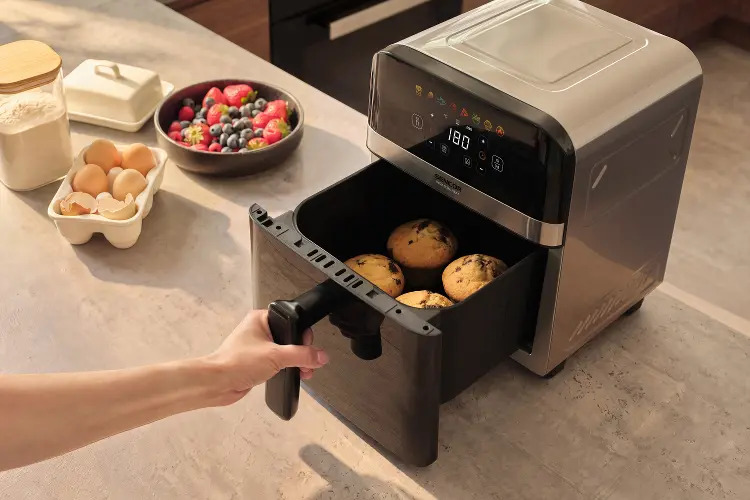 Vysoký příkon pro rychlé vaření – SENCOR SFR 6800SS INOX