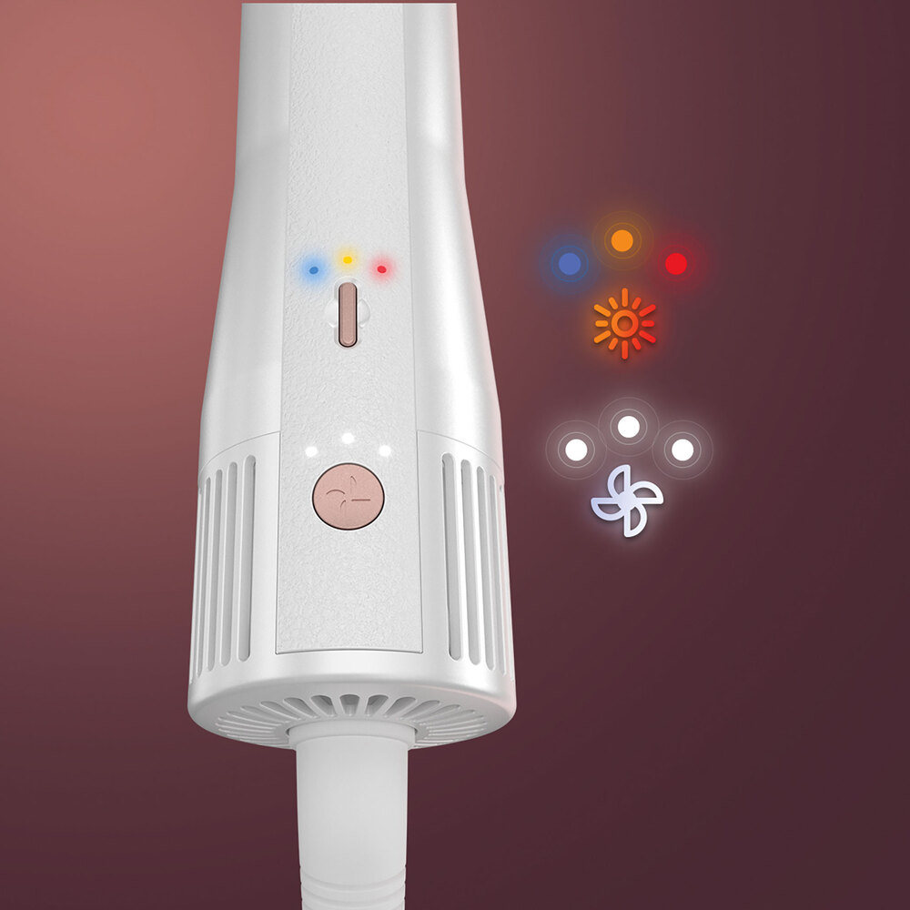 Nastavení teploty a rychlosti Sencor SHS 9200RS