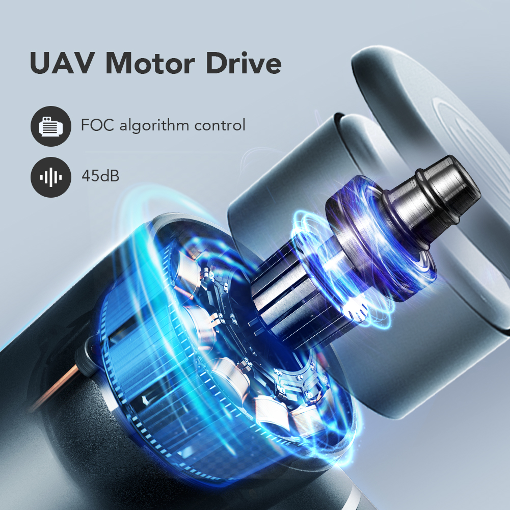 Čtyři úrovně intenzity a tichý motor SKG